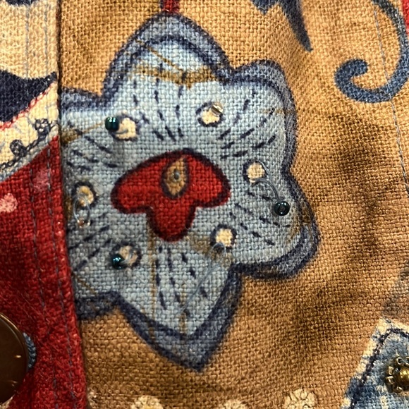 Bonnie & Norma Linen Blend Cottage core Blazer/Jacket - Picture 8 of 11